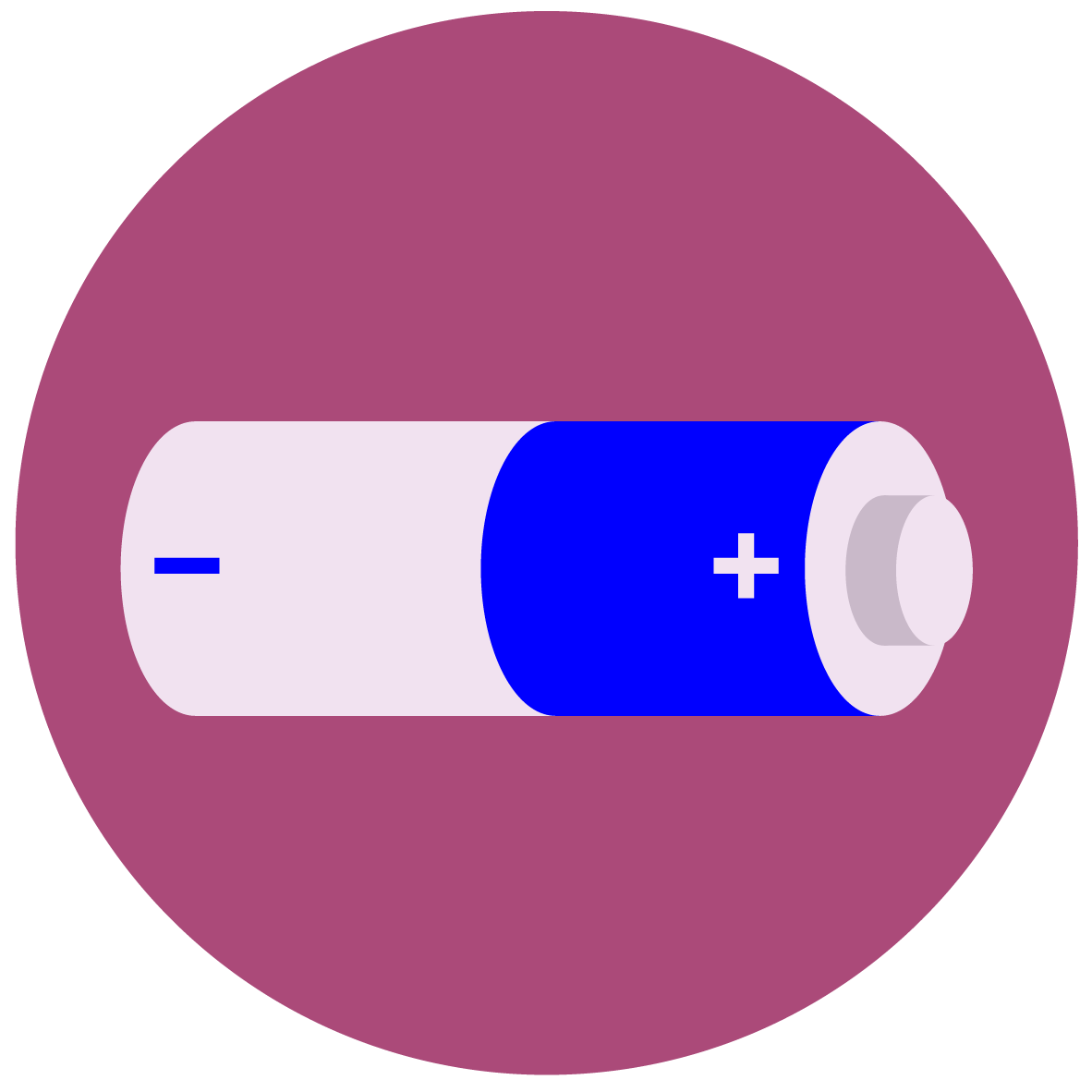 Illustration of a battery