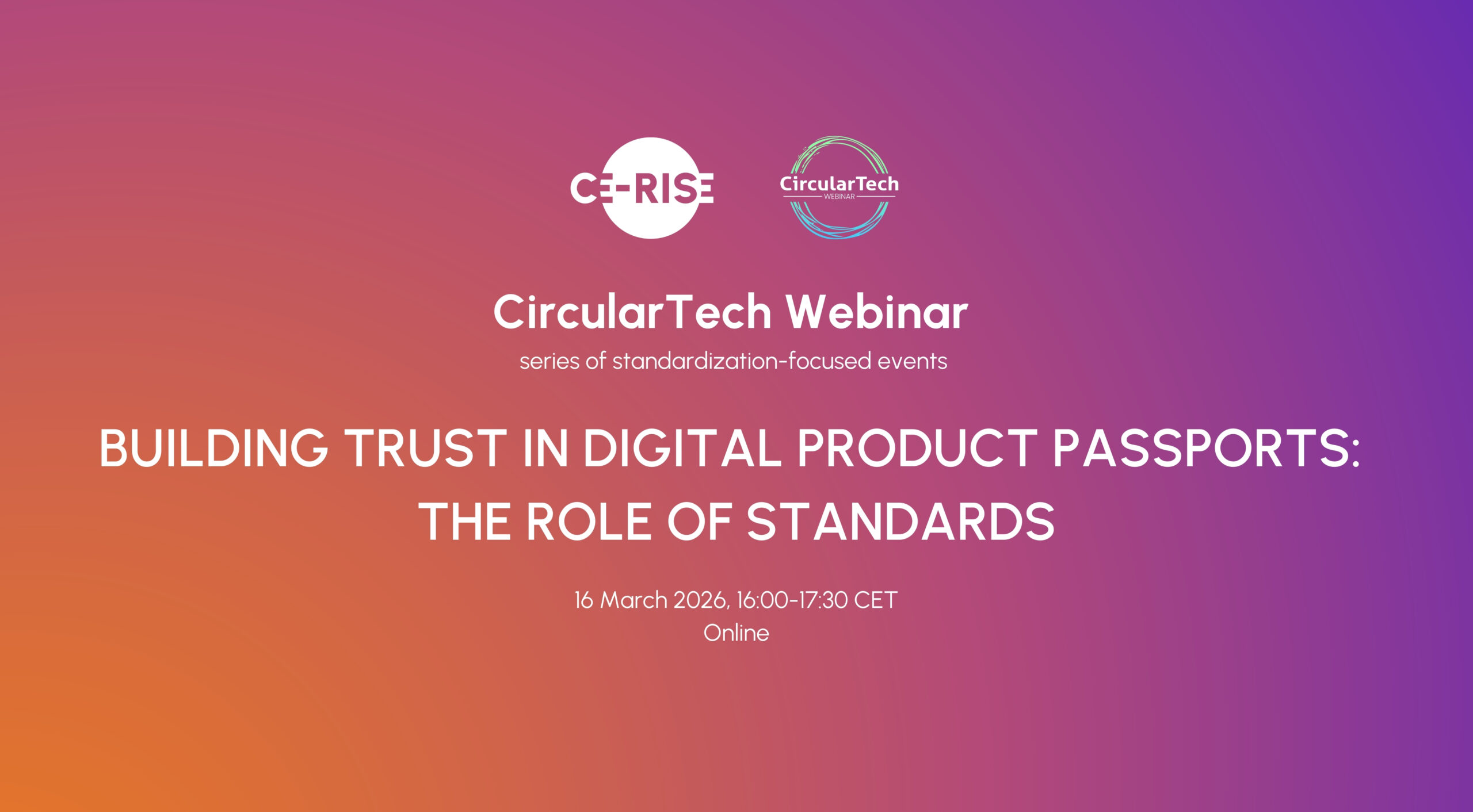 CE-RISE x CircularTech Webinar Banner